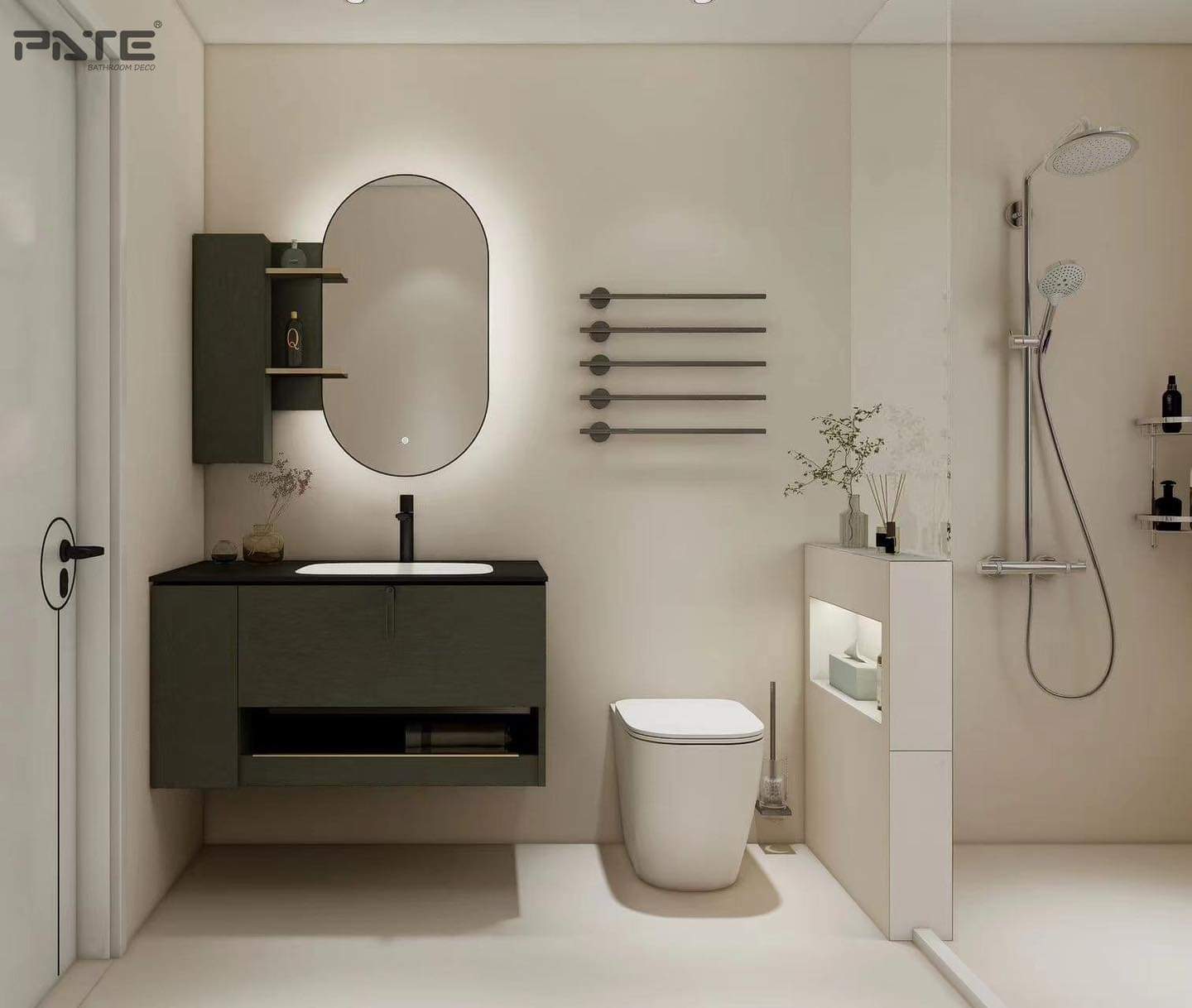 Cho thuê nhà hai mặt tiền,mới, 96m2_ 5T; vỉa hè, Nguyễn Khánh Toàn-30 Tr - Ảnh 2